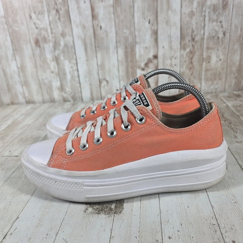 Converse‎ All Star Move Platform Sneakers Terra Orange Low Top 572723C Womens 9